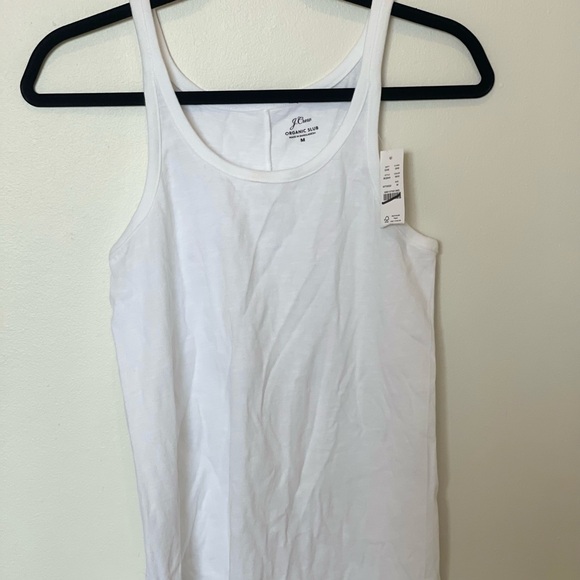 Scoopneck tank top in organic slub cotton - Picture 2 of 5